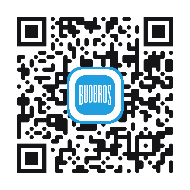Scan this QR code to download the Bud Bros Android app on your phone
