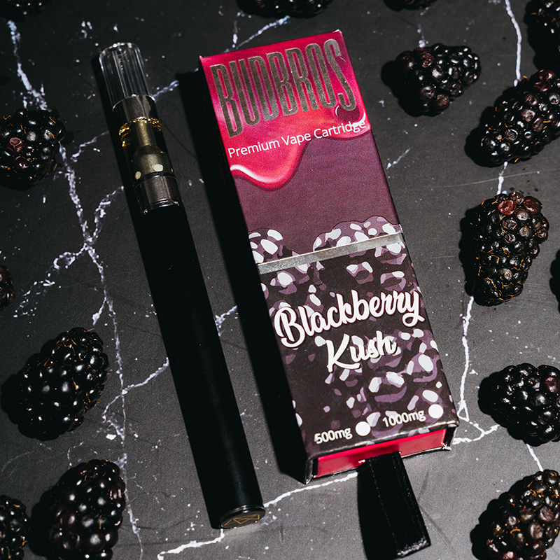 Blackberry Kush Vape Cartridges