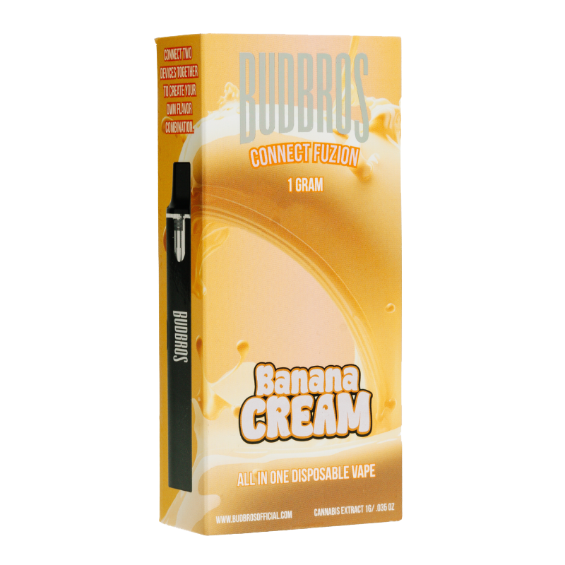 Connect Fuzion Banana Cream All-in-One Disposable Vape