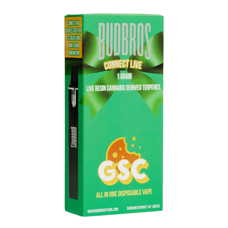 Connect Live Girl Scout Cookies (GSC) All-in-One Live Resin Disposable Vape